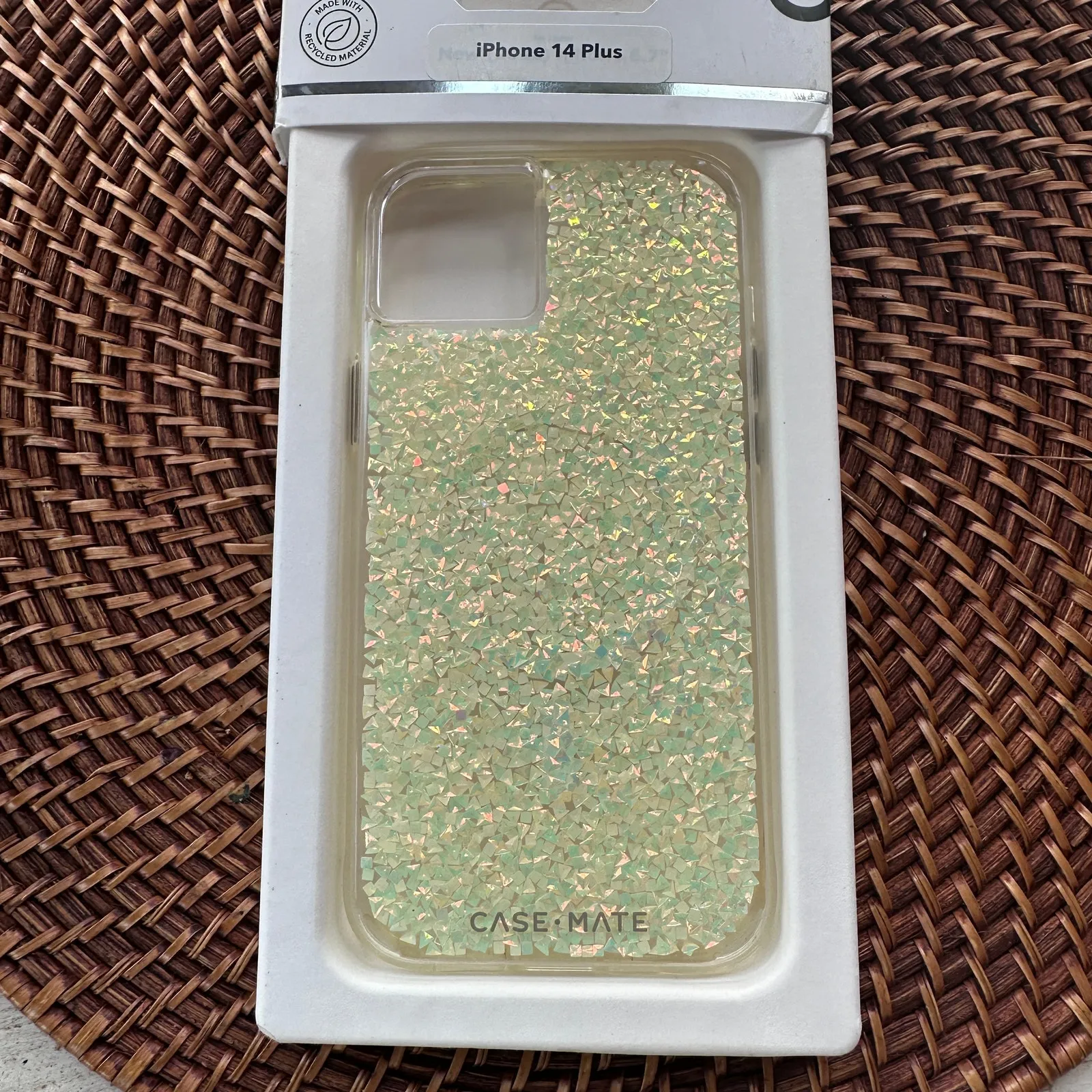 Iphone 14‎ Plus Slim Case by Casemate, Twinkle Diamond: NWT in box White - Image 2