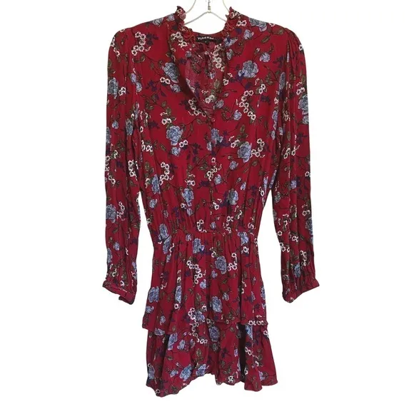 Yumi Kim‎ Women's Love Always Romantic Floral Print Mini Dress Revolve  - S - Image 5