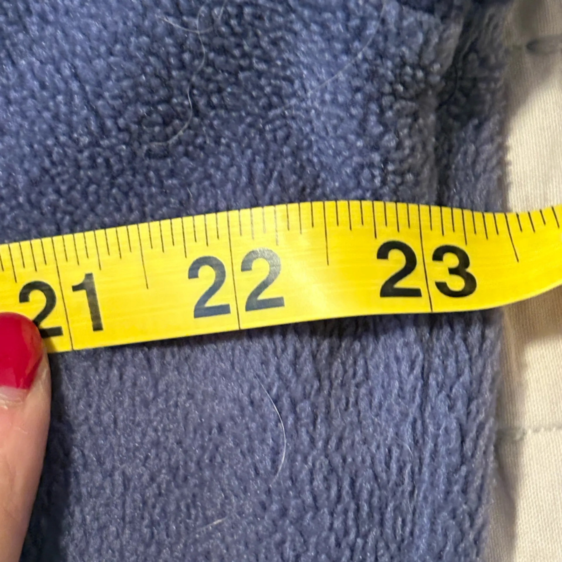 Columbia‎ Dark Blue Fleece Pullover Size XL EUC Like New - Image 5