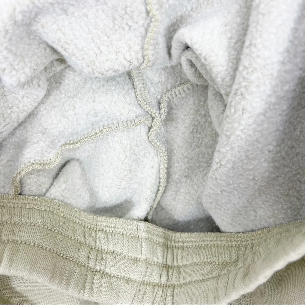 Wildfox Nikki Cargo Sweatpants Green Pockets Drawstring Lounge Elastic - Image 7