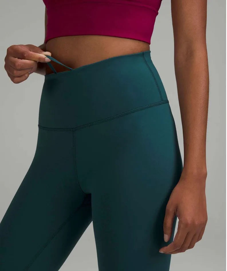 Wunder Train High Rise Leggings 25” - Green Jasper - Image 3