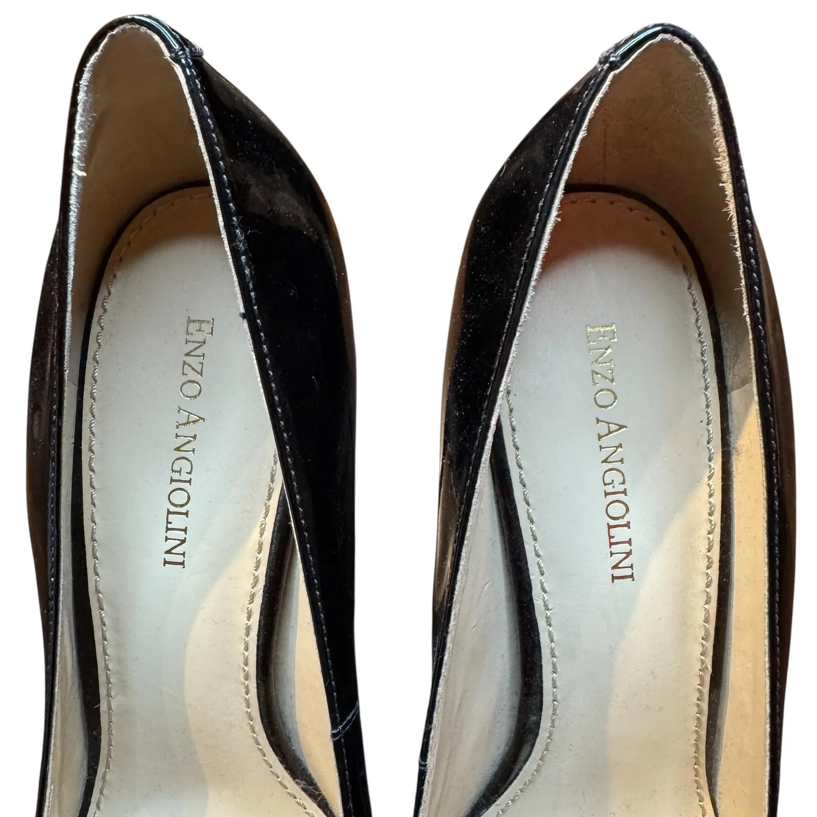 Enzo Angiolini Shoes Womens Size‎ 6.5M Patent Leather High Heel Pumps Classic - Image 2