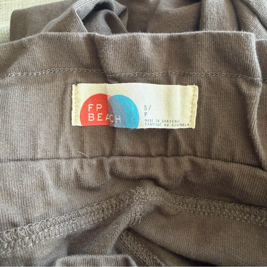 Free People Palma Pants in Pewter Green Wide Leg Trousers Size Small - Image 7