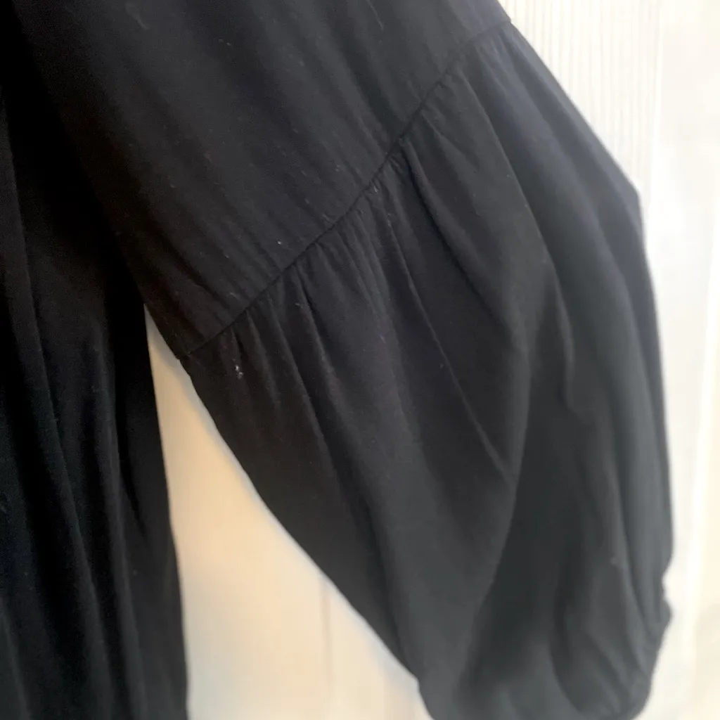Bloomchic Black‎ Top With Ruffled Bottom Black Size 14 - Image 5