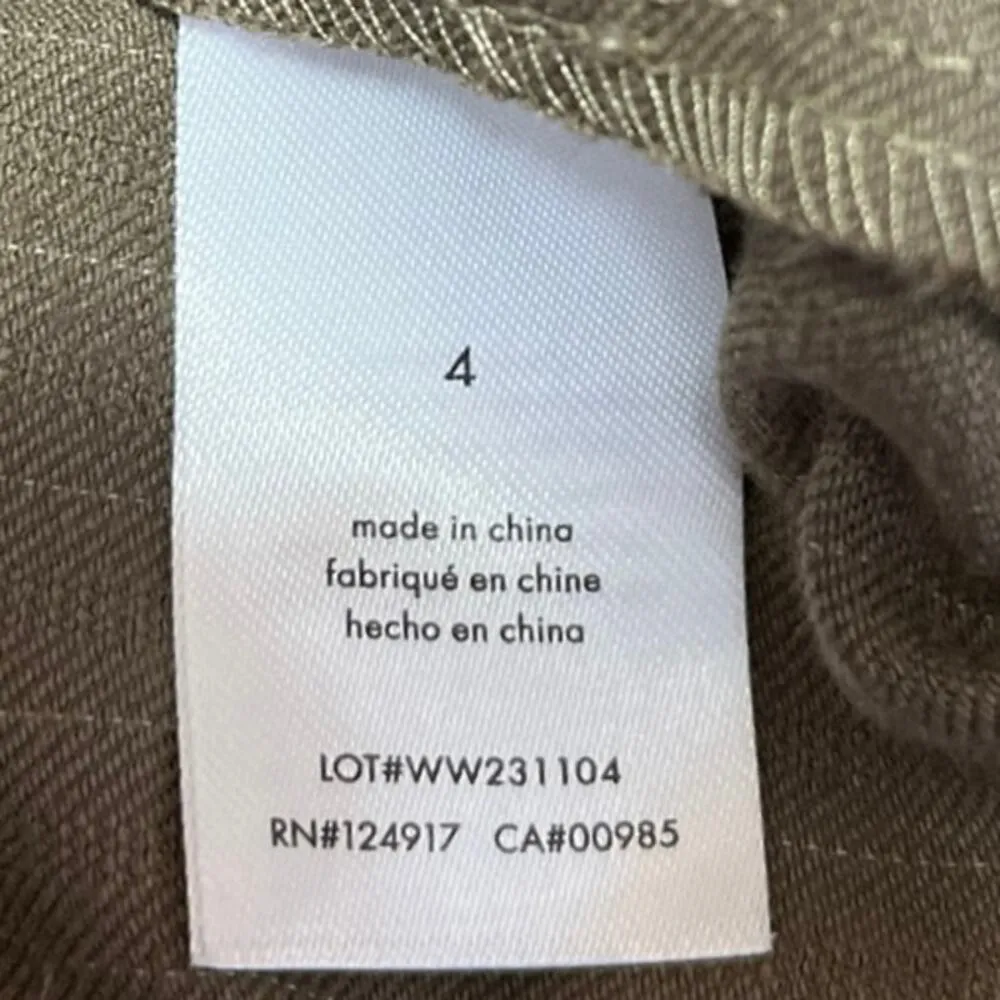 WeWoreWhat Brown Pinstriped Tailored Formal Vest Top Career Trouser Pants Set 4 - Image 9