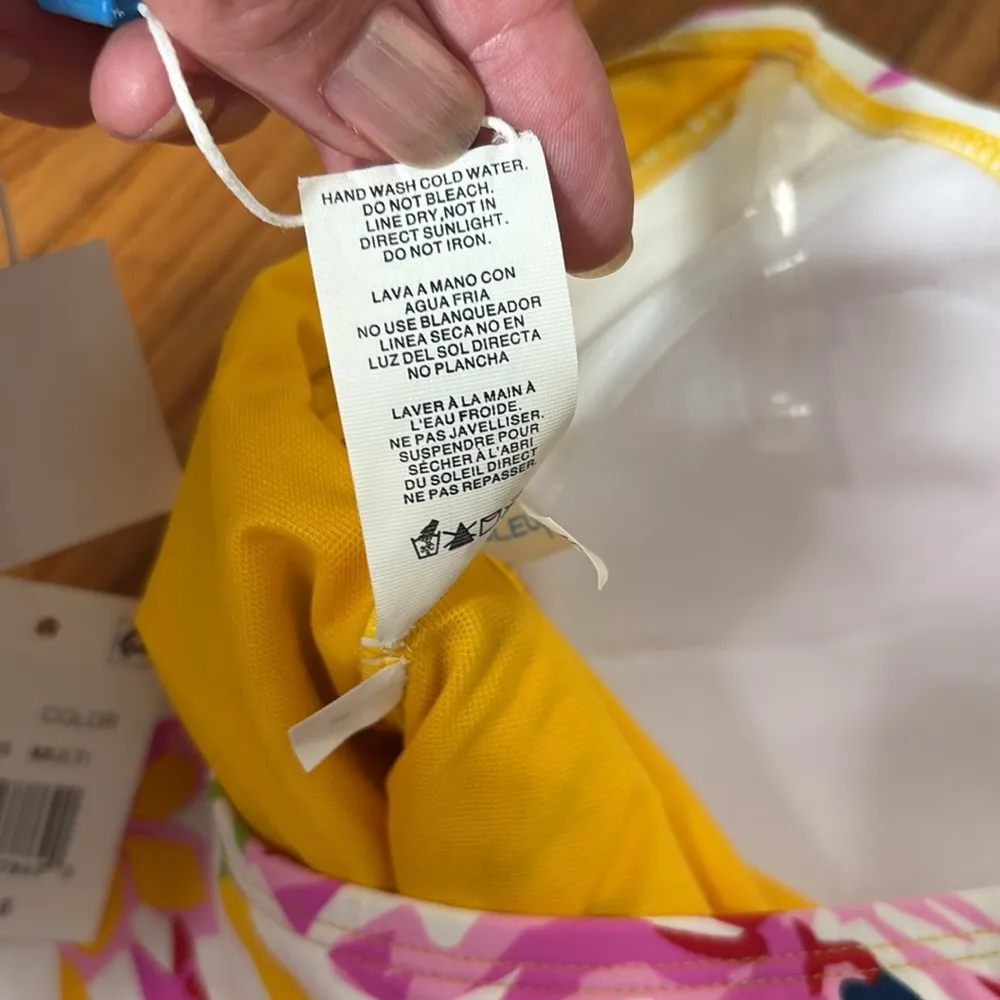 Bleu Rod Beattie Women's Bandeau Tankini Swim Top Pink size 6 NWT‎ - Image 9