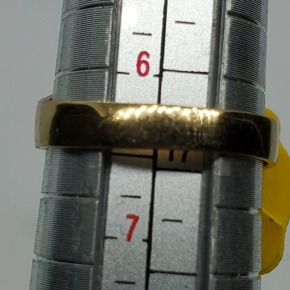 NWT Gold Tone, Red, Pink, & Yellow Rhinestone Ring Red - Image 6