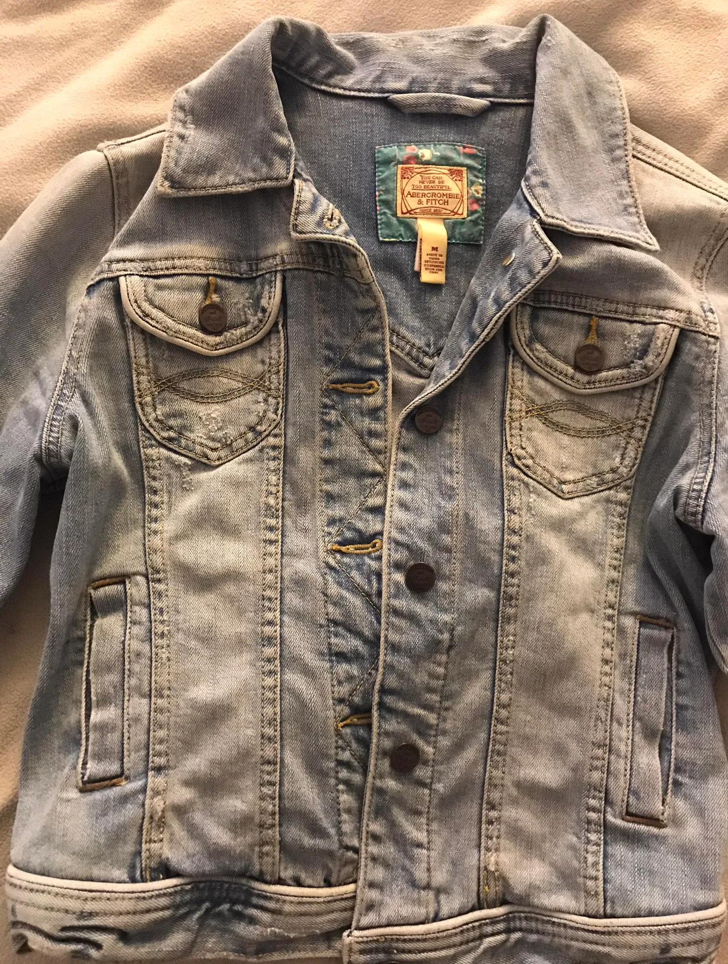 Distressed Jean Jacket - Image 4