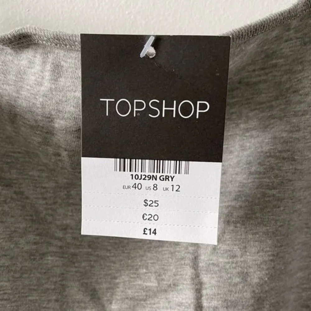 Topshop Bodycon Gray Cami Dress NWT - Image 11