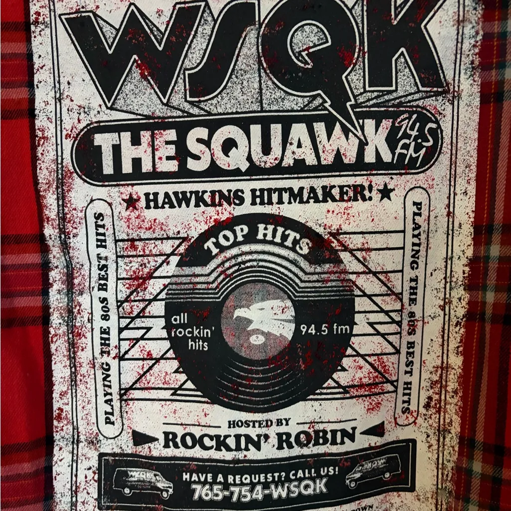 Netflix Red Plaid Shirt - Image 5