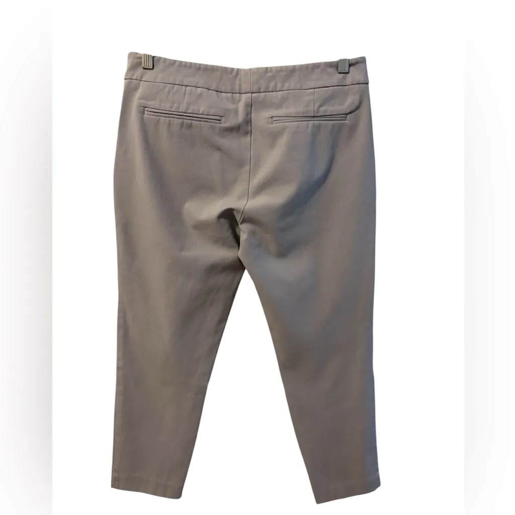 Crosby Light Gray Trousers Size 6 - Image 2