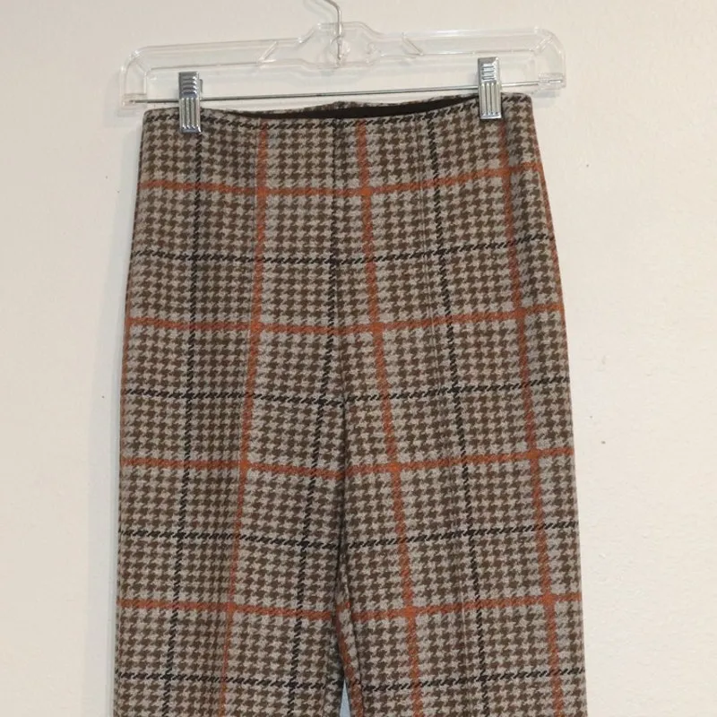 Lysse Plaid New York Greenwich Elysse Pants Sz XS - Image 3