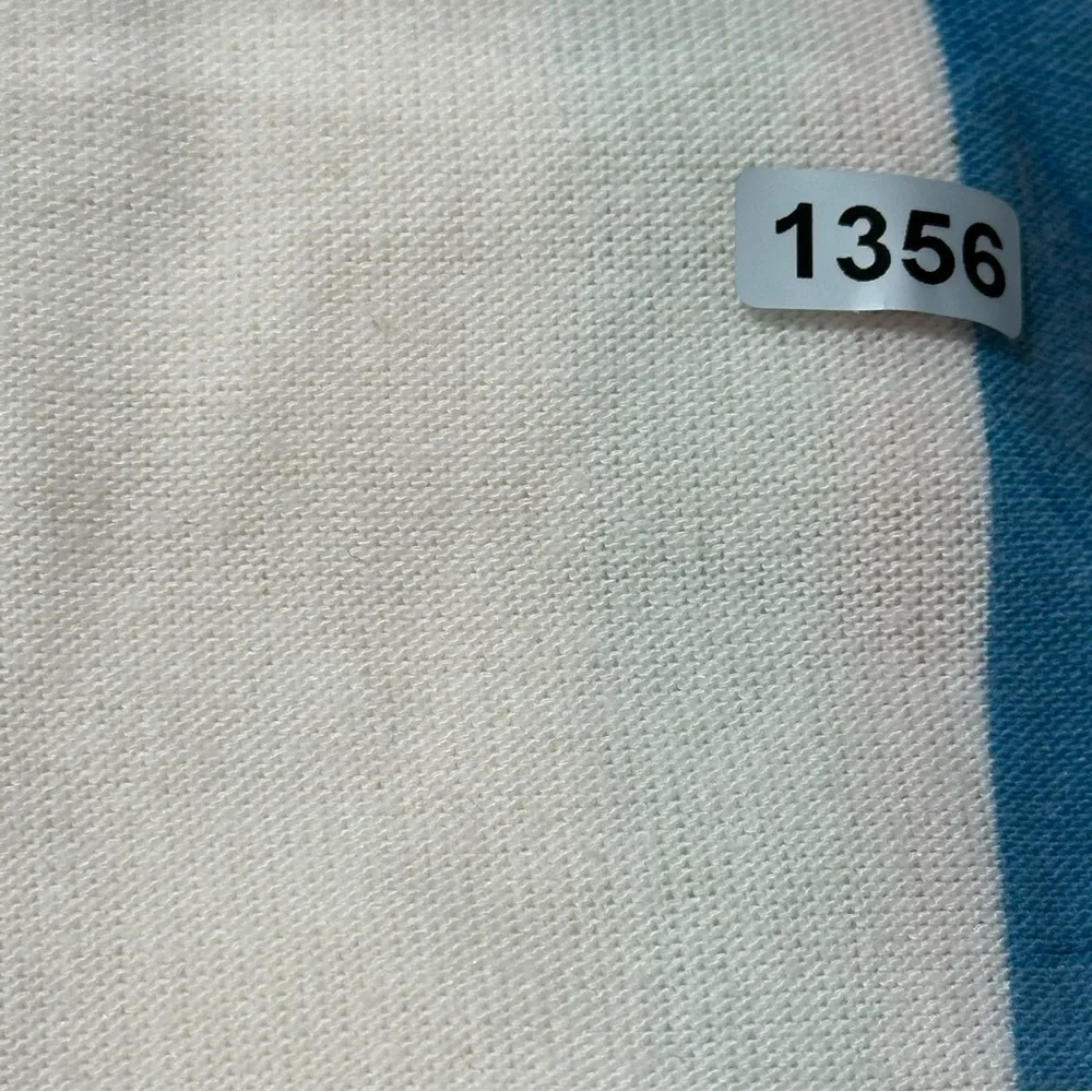 Chaser Vintage Women’s M Cream Ivory Rainbow Striped Pull On Lounge Jogger Pants - Image 9