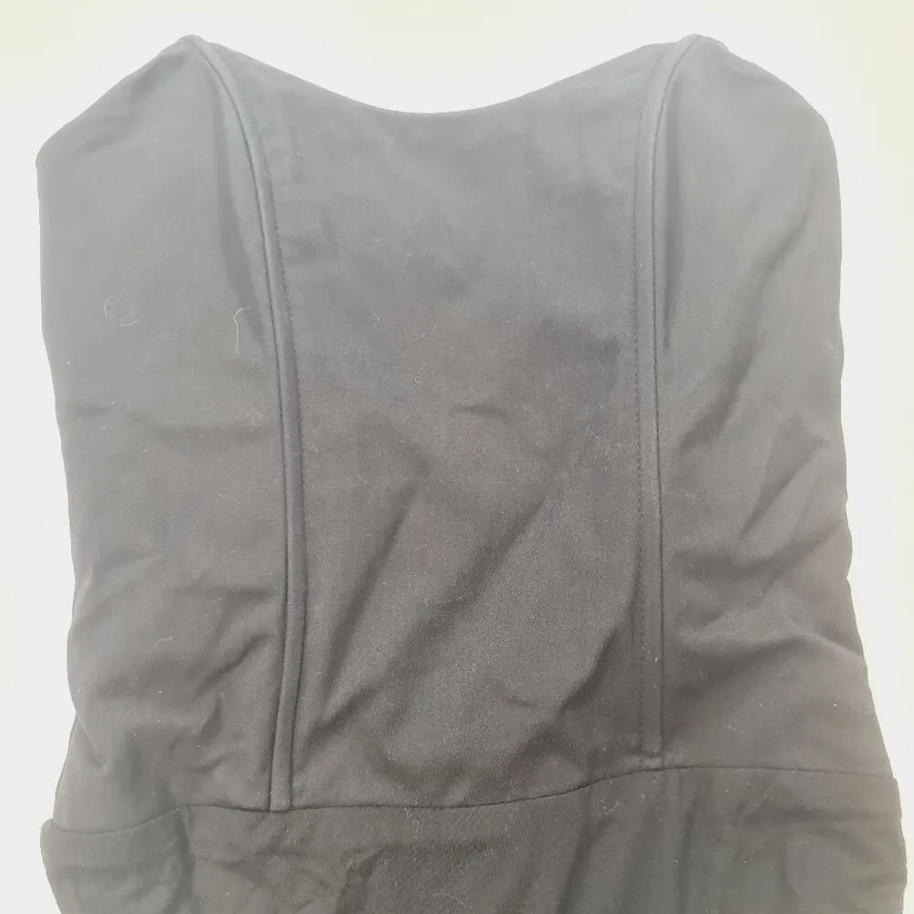 Superdown Stevie Sweetheart Bodysuit in Black - Image 4