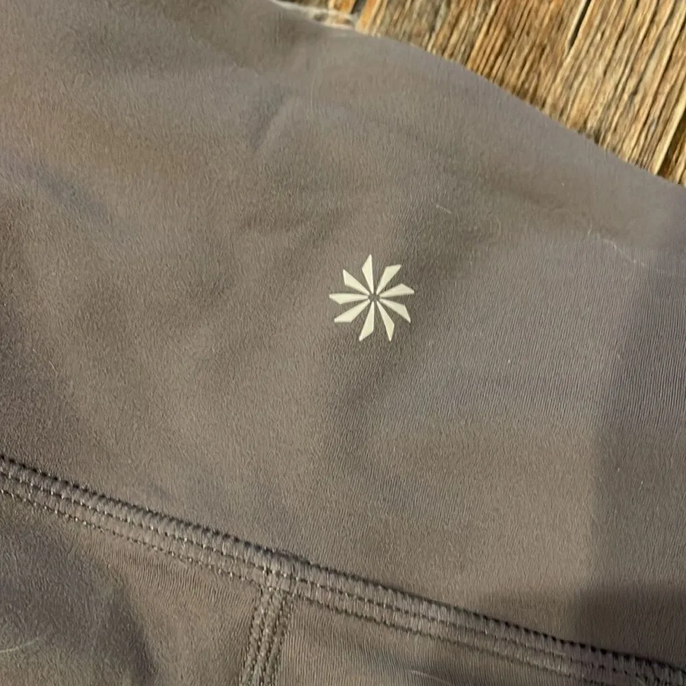 Athleta Meshblock Pocket Salutation Tight in Silver Bells - Image 10