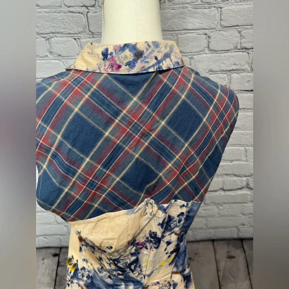 Aratta silent Gourney fitted tunic dress medium Blue - Image 6