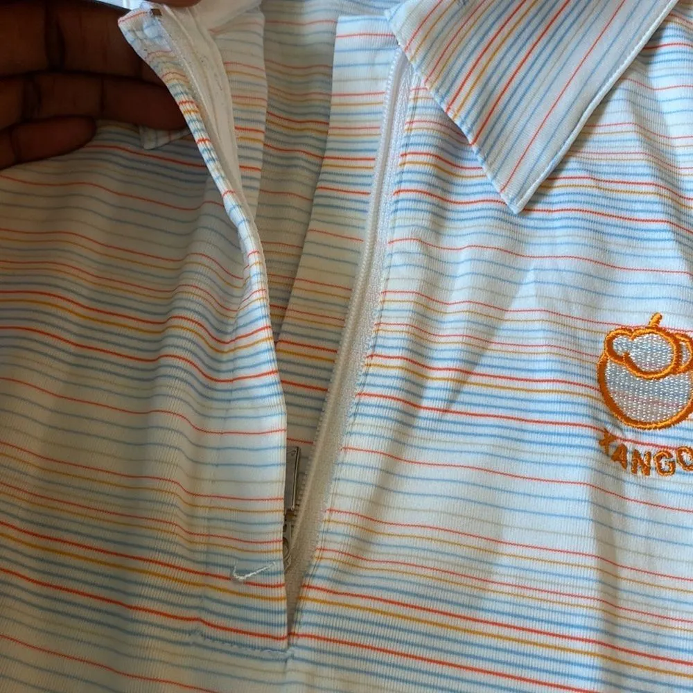 NWT Nike Xango Zip Polo SIZE M - Image 5