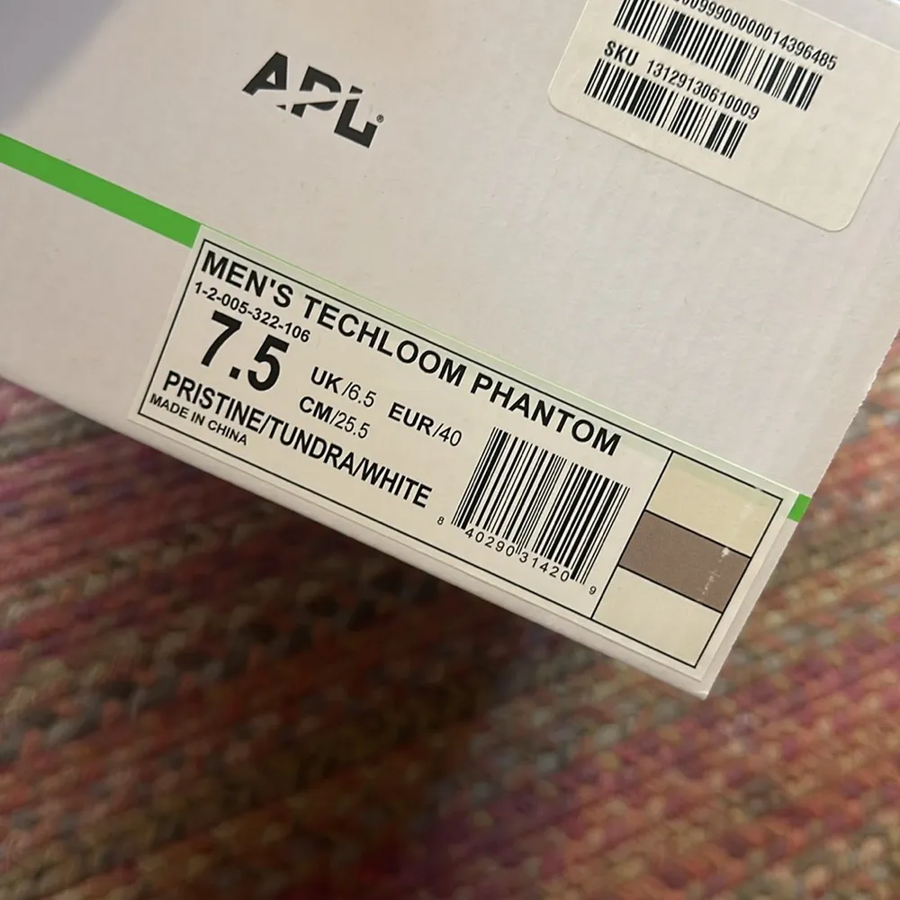 NEW APL TECHLOOM PHANTOM PRISTINE TUNDRA WHITE SNEAKERS RUNNING SHOES - Image 3