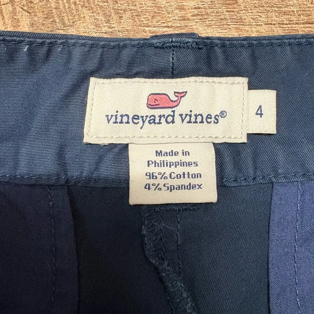 Vineyard Vines Herringbone Every Day Shorts Size 4 - Image 2