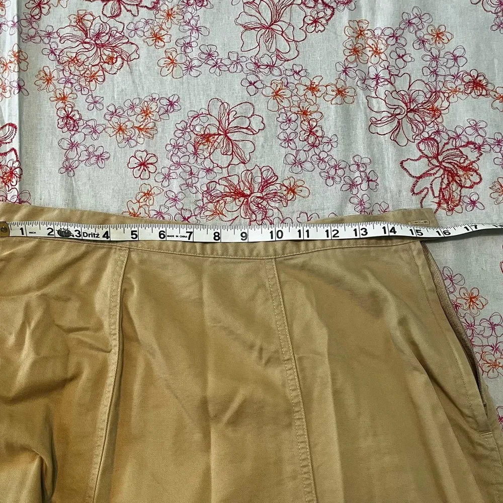 L.L.Bean Vintage Cotton Skirt size 12P - Image 2