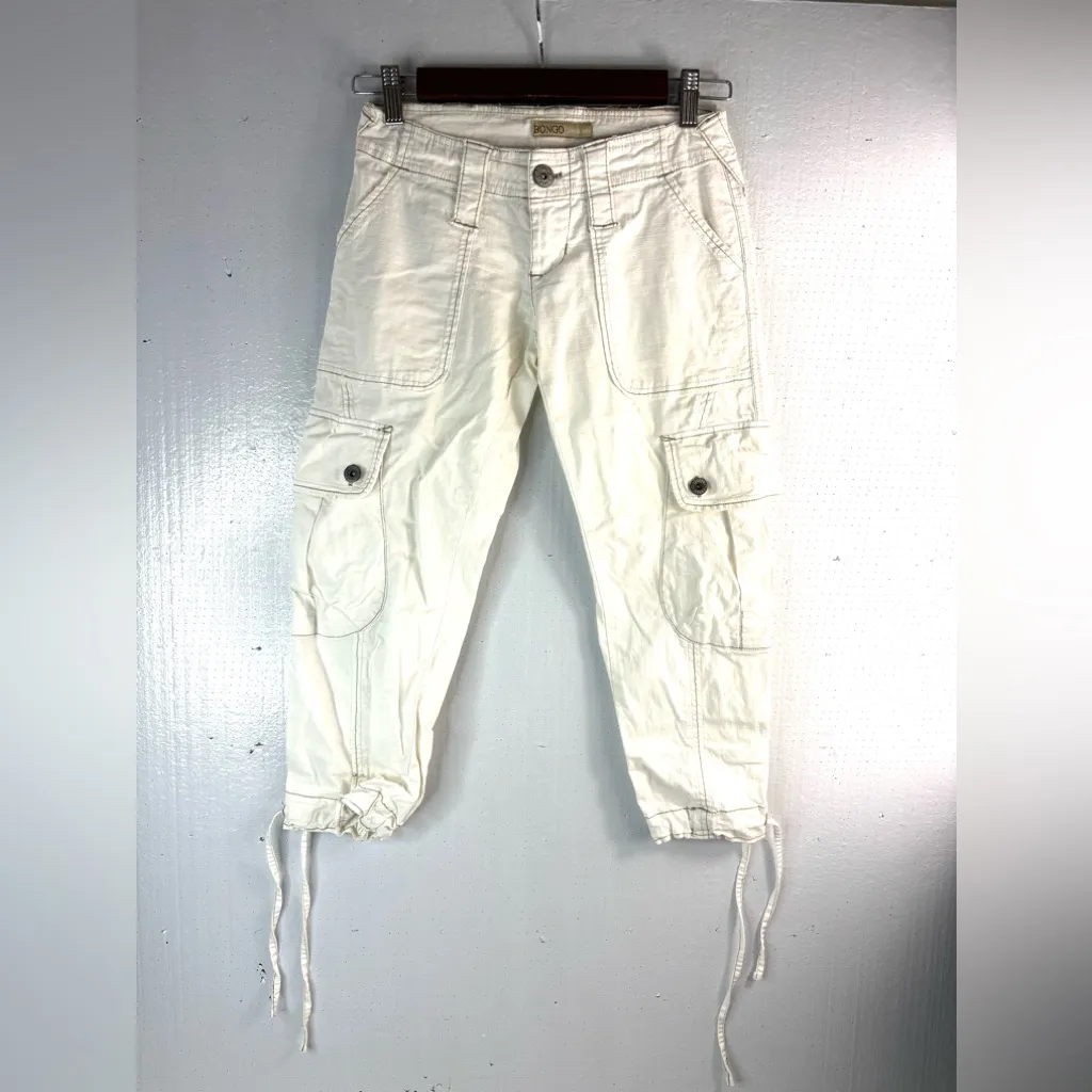 BONGO 1 Beachcomber Cargo Cotton Ankle Pants - Image 9