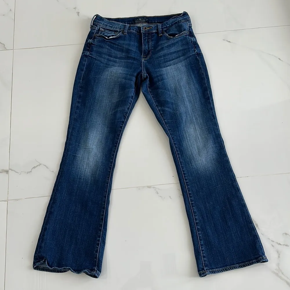 Lucky Brand  Sofia Boot Dark Wash Mid Rise Bootcut Jeans Size 8/29 - Image 2