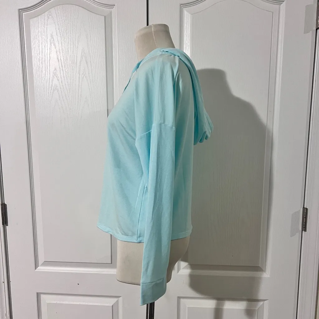 Adore Me Lightweight Comfy Lounge Long Sleeve‎ Hooded Pullover - sz M - Image 2