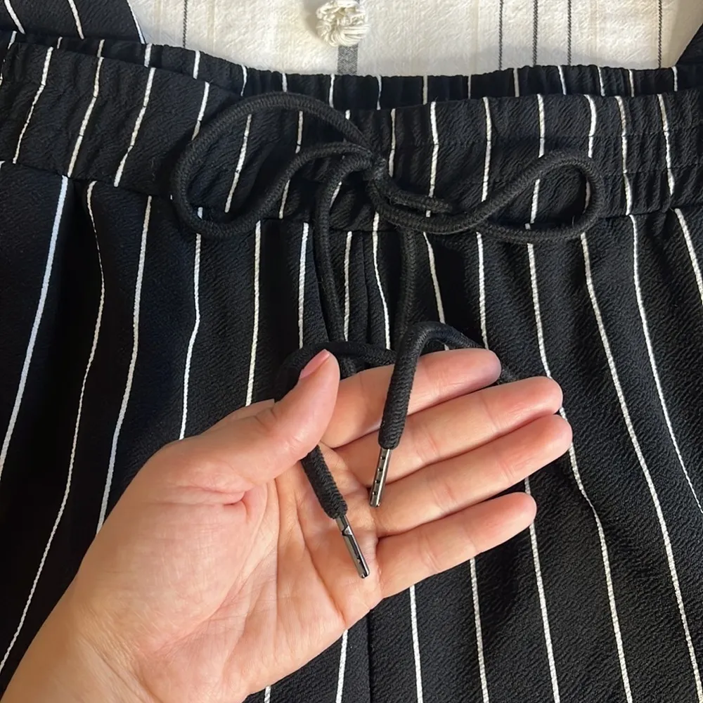 Shein - curve pin striped jogger sweatpants - Image 8