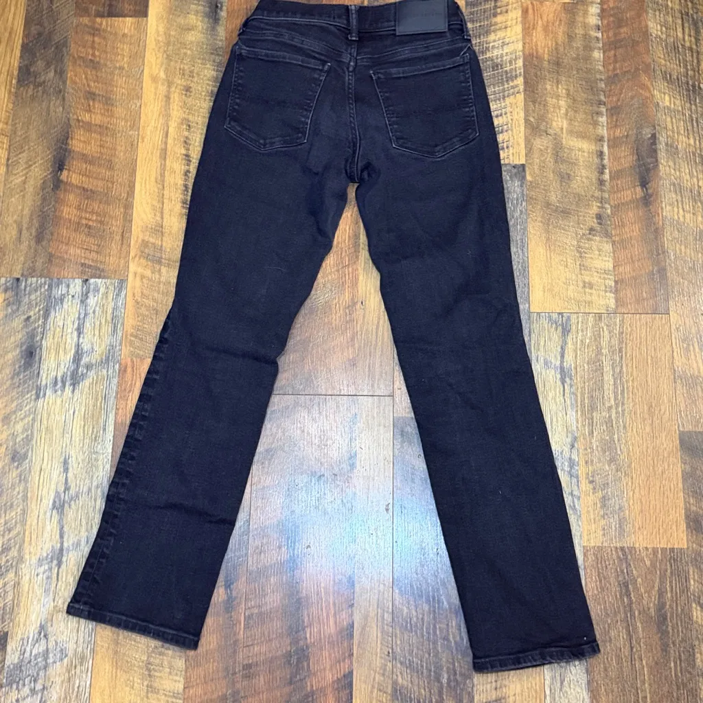 Lucky Brand Women's Black Straight Leg Jeans 2/26 A - Image 5