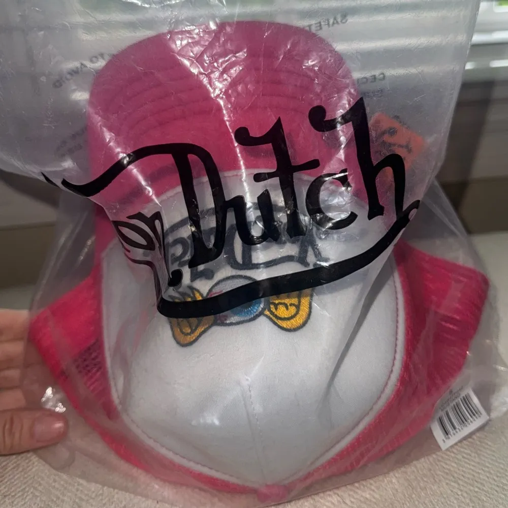 Von Dutch Hot Pink Mesh Cap - Image 4