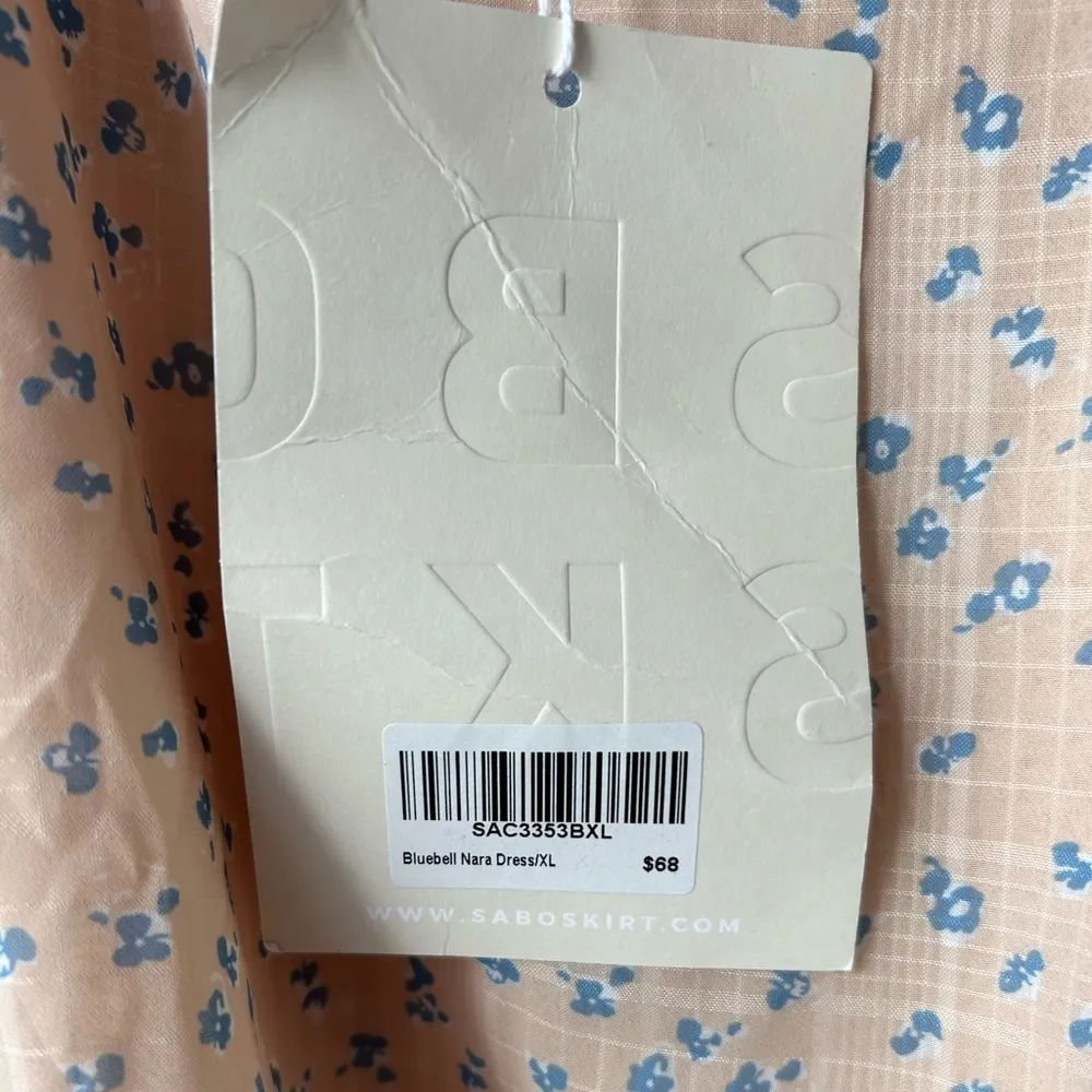 NWT Sabo Skirt Side Cut-Out Bluebell Nara Mini Dress Sz XL - Image 7