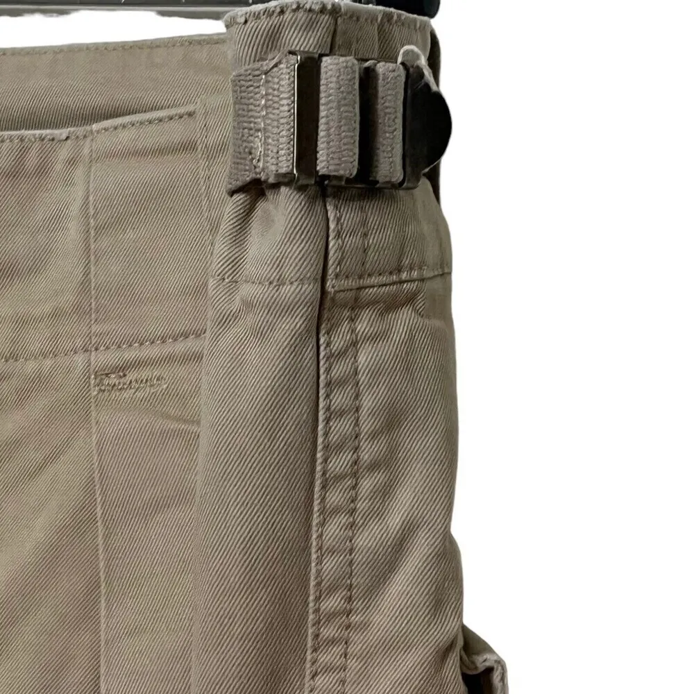 Isabel Marant Etoile Straight Leg Pants Women’s Size XS Neutral High Rise - Image 7