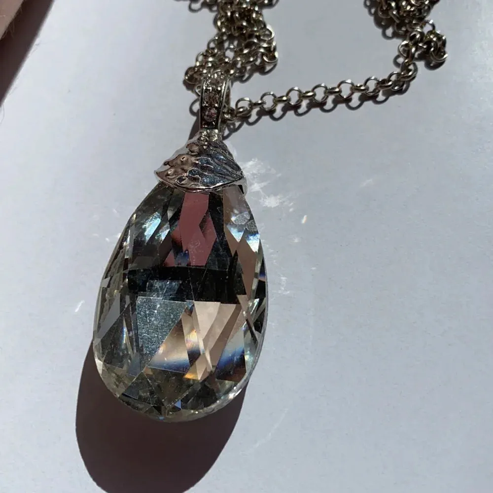 NEW Paparazzi Jewelry Necklace and Earrings with Huge Gemstone Pendant Statement - Image 3