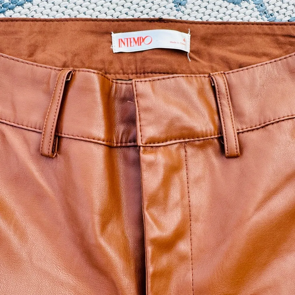 Women's INTEMPO Cargo Jogger Pants size 4 Brown - Image 6