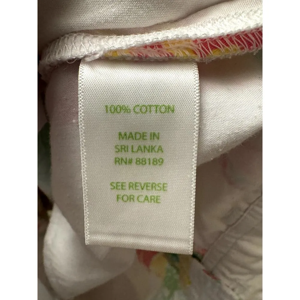 Lilly Pulitzer The callahan shorts floral patchwork print women's size 2 - Image 5