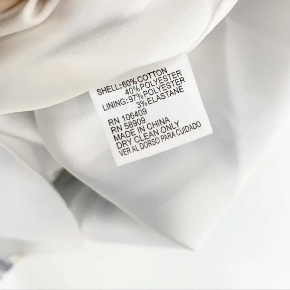 Gianni Bini Mia Striped Ruffle Off Shoulder Cotton Blend Dress Size XS NWT - Image 13