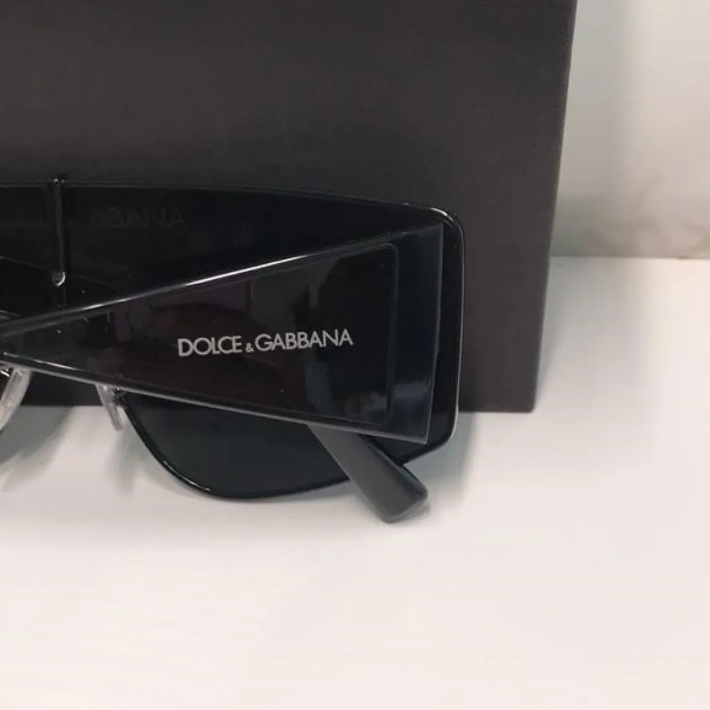 New Authentic Dolce & Gabbana DG2305 Shield Sunglasses - Image 4