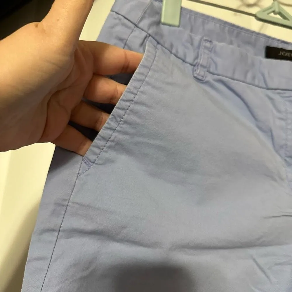J.Crew baby pastel blue woman shorts Blue Size 6 - Image 3