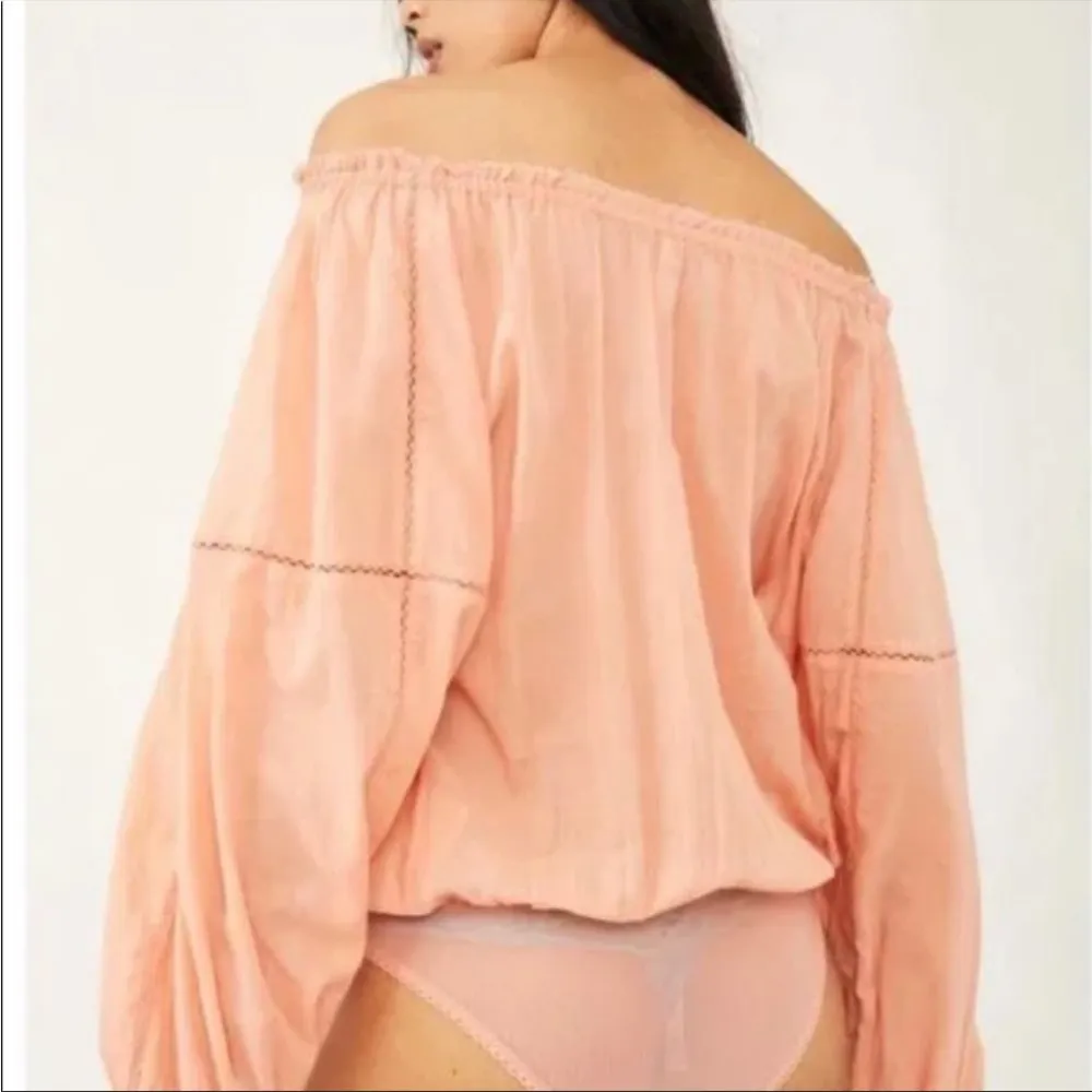 Solid Sundown Bodysuit in Desert Pink Small - Image 4