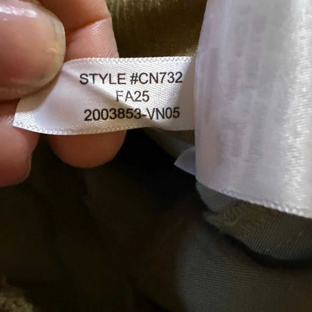 NWT J. Crew vintage flare pant corduroy olive 28p Green Size undefined - Image 7