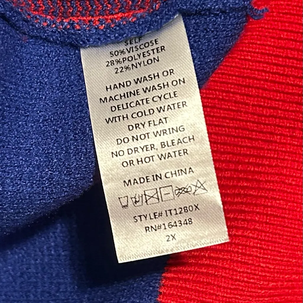 NWOT Women’s Game Day Sweater 2X - Image 6