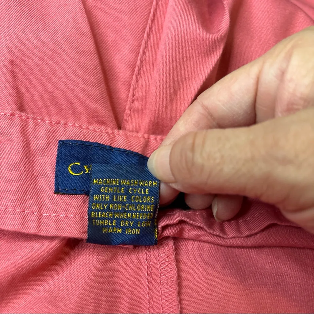 Carter Club Stylish Pink Cropped Pants Sz 10 - Image 7