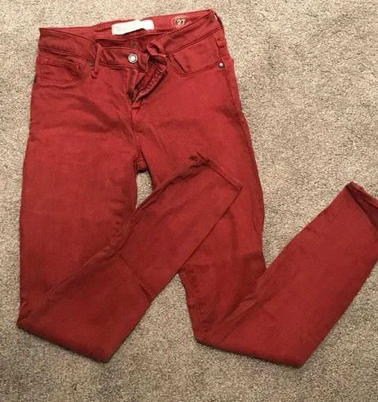 Marc by Marc Jacobs Red Colored Jeans - Image 2