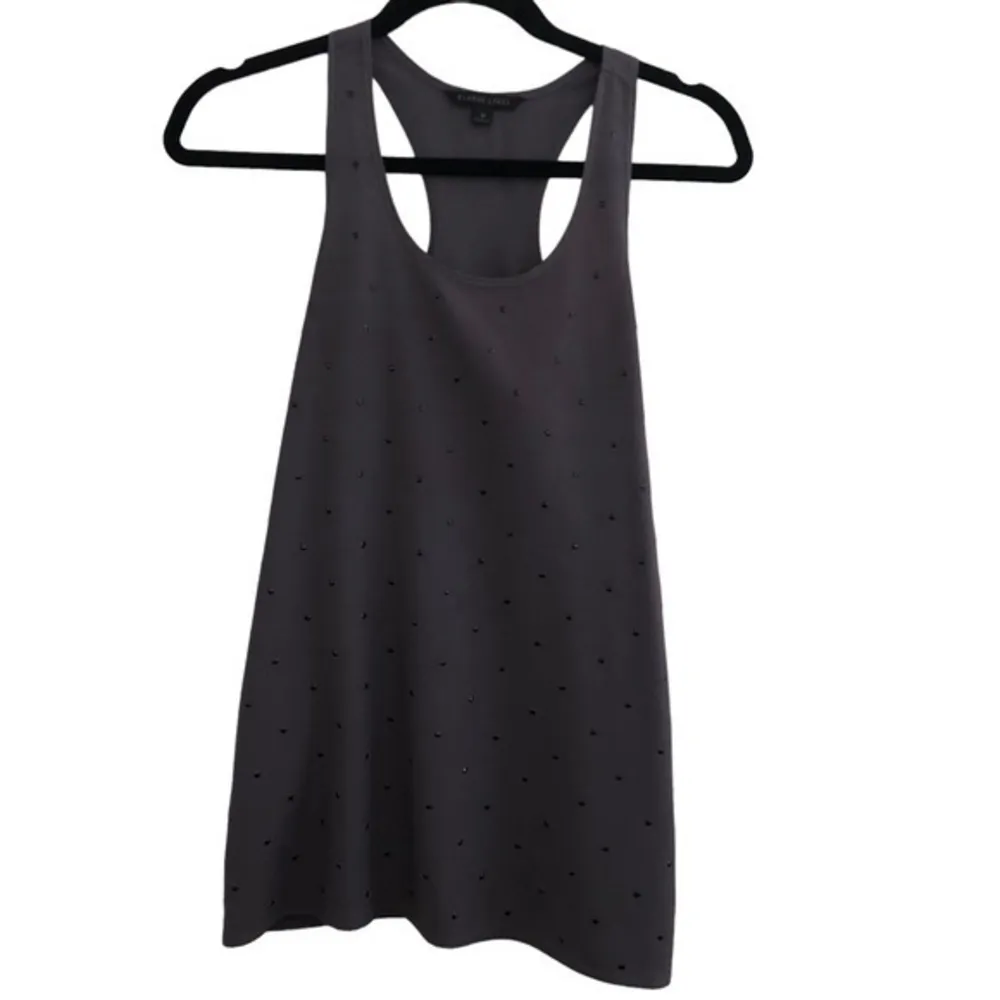 BLAQUE LABEL GOTH REVOLVE SLATE TANK WITH BLACK DOT DETAIL PULLOVER TOP - Image 3