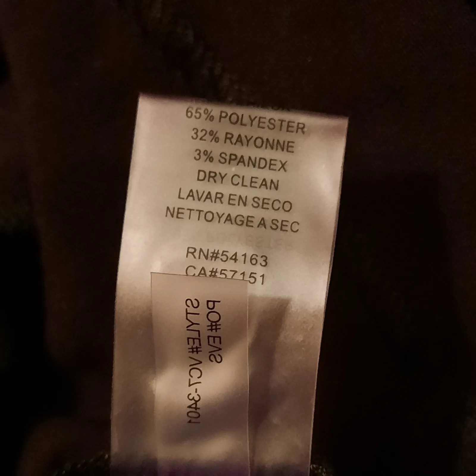 Vince Camuto Popover Cocktail Party Dress Womens Sz 2 Black Off Shoulder Formal - Image 10