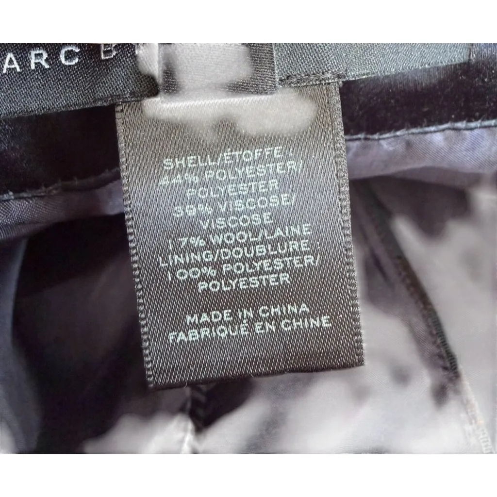 MARC BY MARC JACOBS Jaguar Print High Waist Wool Blend Shorts Size 6 - Image 9