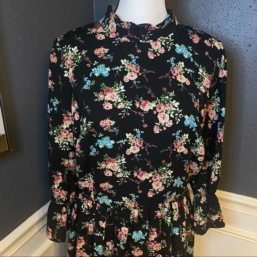 ModCloth Fashionably Dashing Floral Dress - Image 5