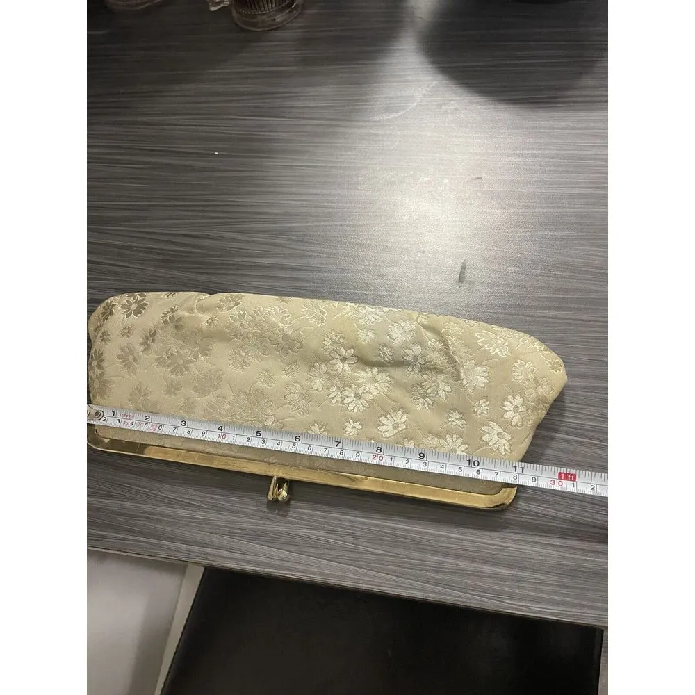 VTG St. Thomas‎ Cream Colored Clutch Evening Purse - Image 3