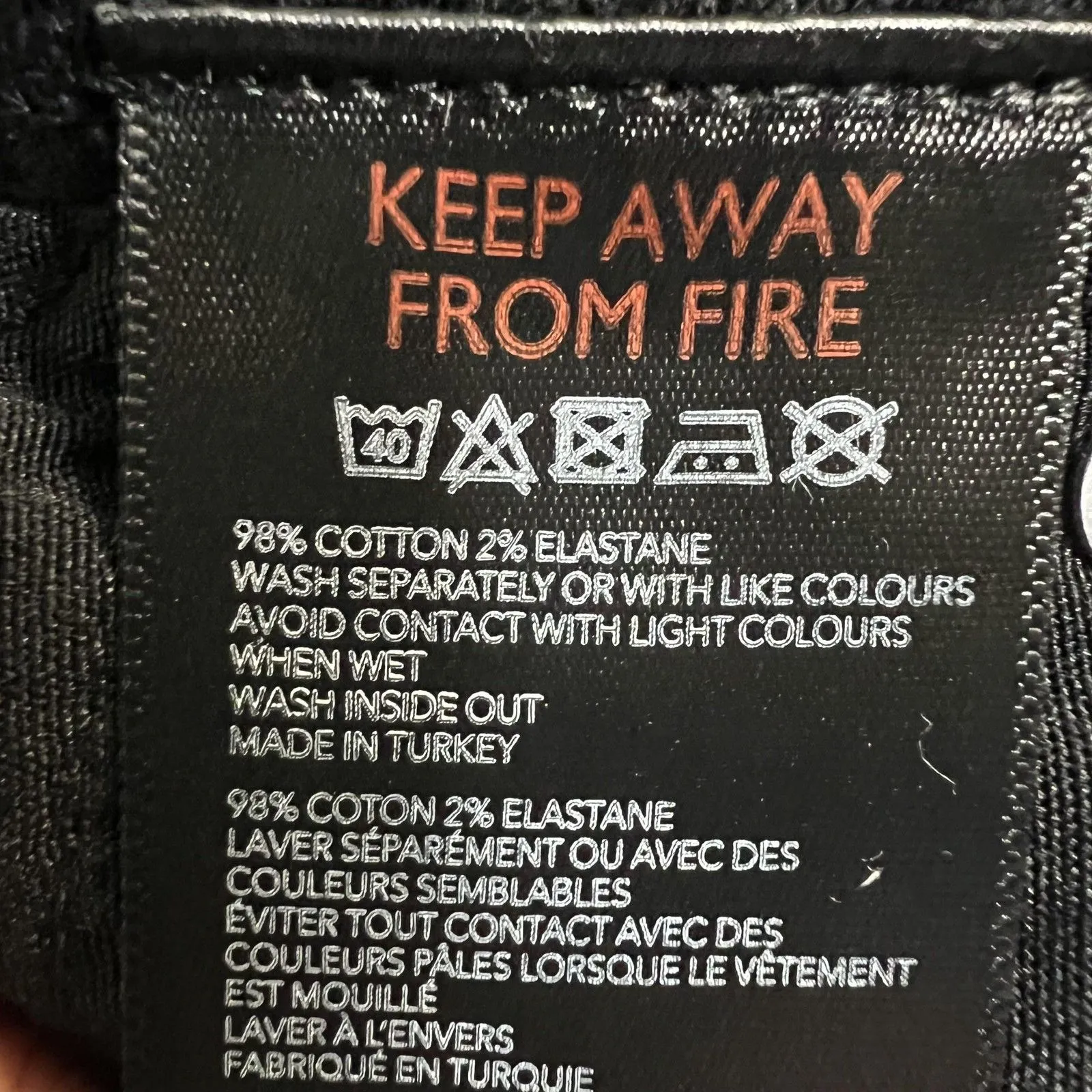 BDG Urban Outfitters Dillon Jeans Womens 24 Black High Rise Straight Leg Raw Hem - Image 7