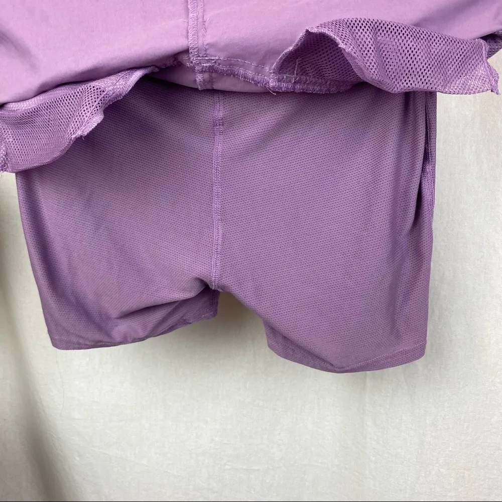 Athleta Lavender Dipper Skort Shorts Skirt S Small - Image 2